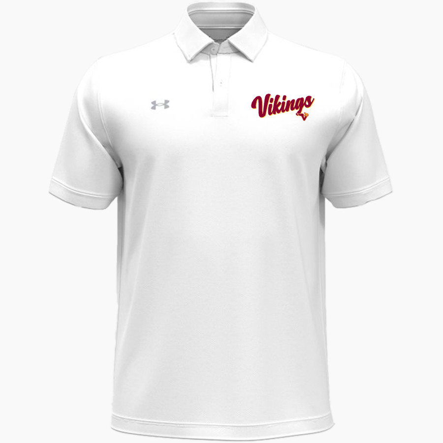 VOORHEES VIKINGS official sideline store <span class="pdp-name-mascot">VOORHEES VIKINGS</span> UA Men's Team Tipped Polo