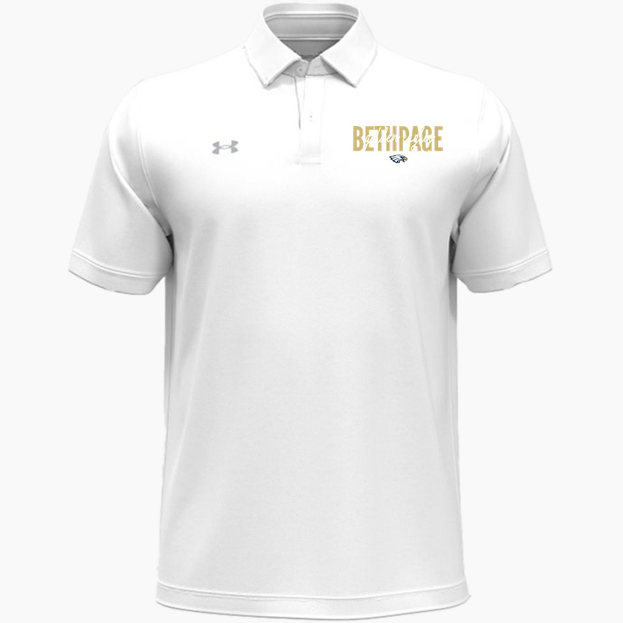 BETHPAGE HIGH SCHOOL GOLDEN EAGLES <span class="pdp-name-mascot">BETHPAGE GOLDEN EAGLES</span> UA Men's Team Tipped Polo