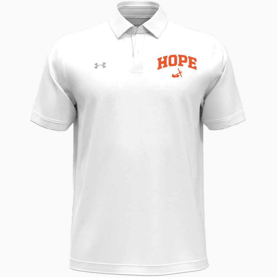 Hope College Online Athletics Store UA Men's Team Tipped Polo
