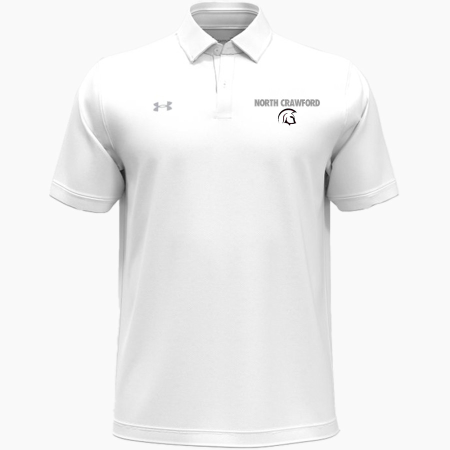 North Crawford Trojans <span class="pdp-name-mascot">North Crawford Trojans</span> UA Men's Team Tipped Polo