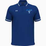YANTIS HIGH SCHOOL OWLS UA Men's Team Tipped Polo Front Thumbnail