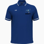 REHOBETH HIGH SCHOOL REBELS UA Men's Team Tipped Polo Front Thumbnail