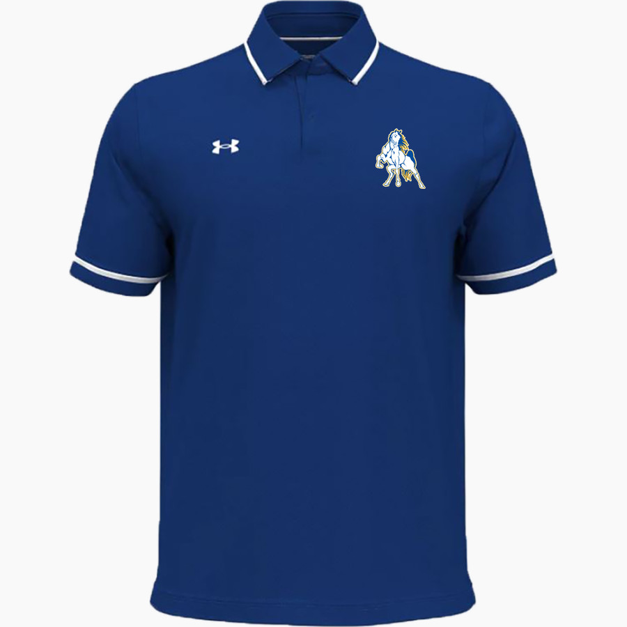 Greasewood Springs Community School Mustangs <span class="pdp-name-mascot">Greasewood Spring Community School Mustangs</span> UA Men's Team Tipped Polo