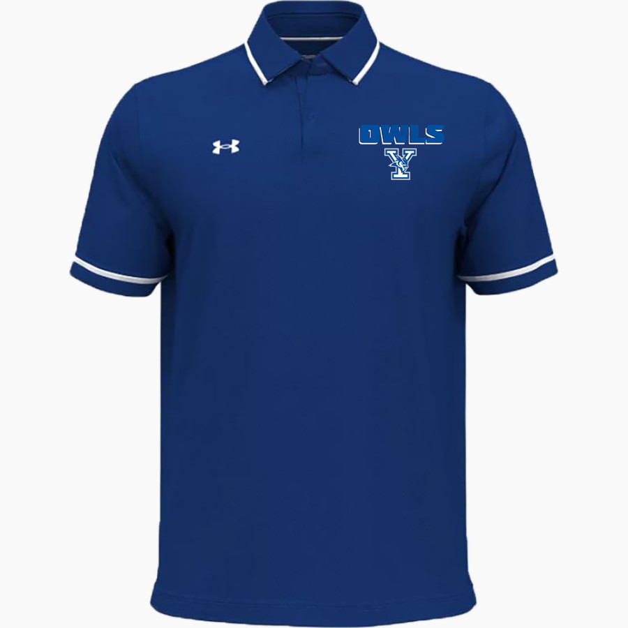 YANTIS HIGH SCHOOL OWLS UA Men's Team Tipped Polo
