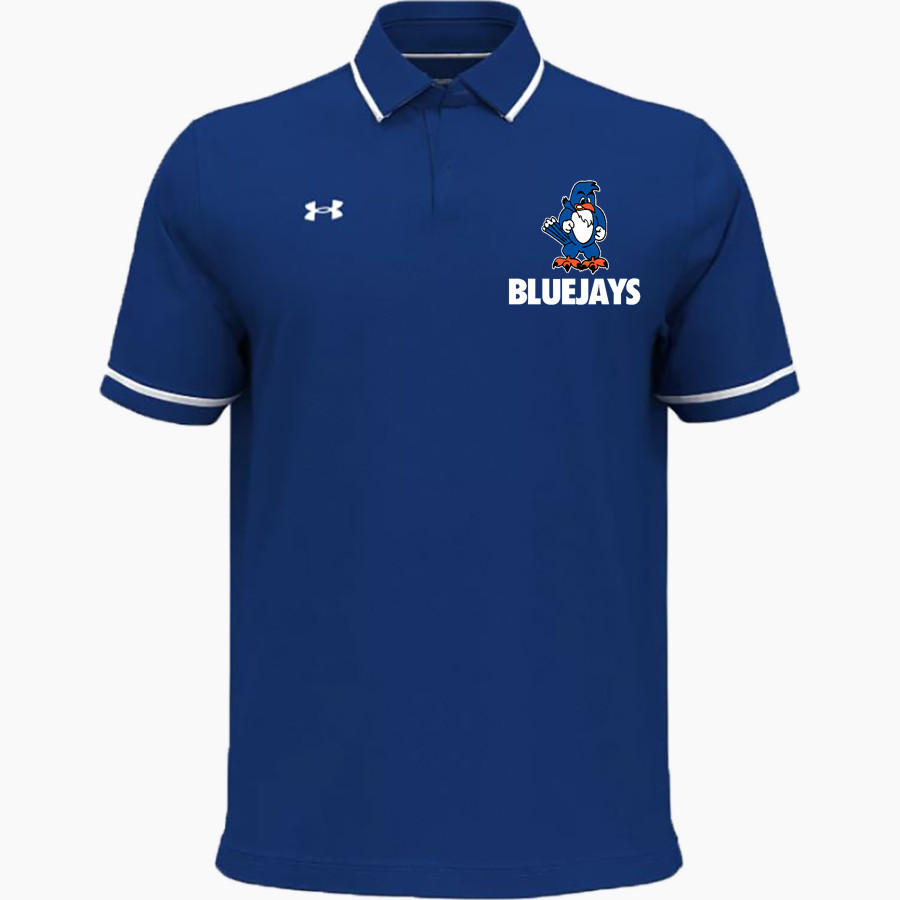 STANLEY HIGH SCHOOL BLUEJAYS UA Men's Team Tipped Polo