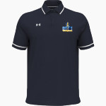 The Pine School Official Online Store UA Men's Team Tipped Polo Front Thumbnail