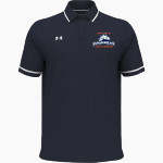 Rocky Mountain Gymnastics UA Men's Team Tipped Polo Front Thumbnail