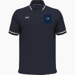 THE COLLEGE OF NEW JERSEY LIONS <span class="pdp-name-mascot">THE COLLEGE OF NEW JERSEY LIONS</span> UA Men's Team Tipped Polo Front Thumbnail