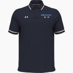 DOMINION CHRISTIAN HIGH SCHOOL KNIGHTS <span class="pdp-name-mascot">DOMINION CHRISTIAN KNIGHTS</span> UA Men's Team Tipped Polo Front Thumbnail
