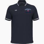 Vacaville Christian Falcons UA Men's Team Tipped Polo Front Thumbnail