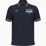 SAINT VINCENT PALLOTTI H S PANTHERS <span class="pdp-name-mascot">SAINT VINCENT PALLOTTI PANTHERS</span> UA Men's Team Tipped Polo Front Thumbnail