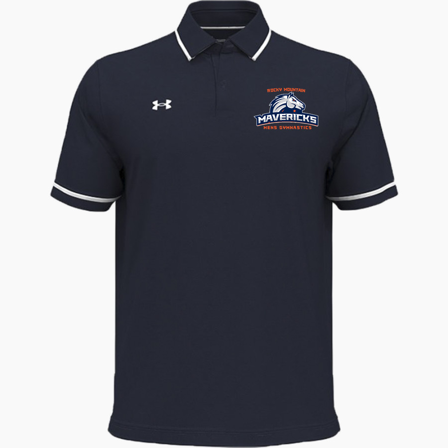 Rocky Mountain Gymnastics UA Men's Team Tipped Polo