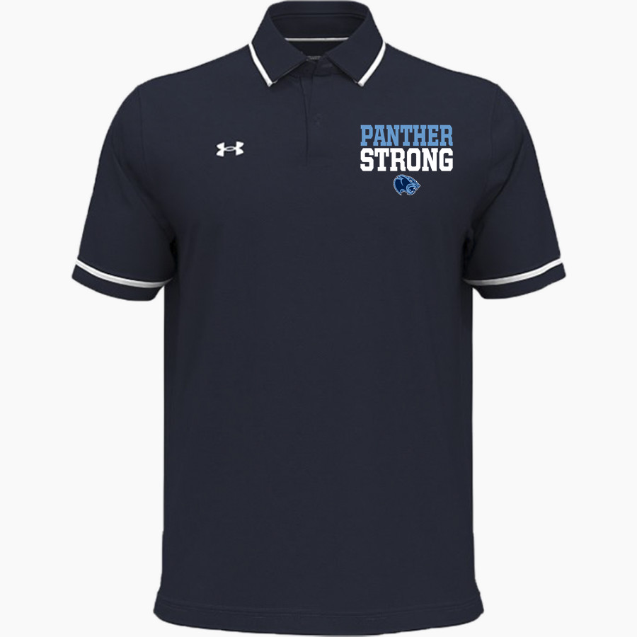SAINT VINCENT PALLOTTI H S PANTHERS <span class="pdp-name-mascot">SAINT VINCENT PALLOTTI PANTHERS</span> UA Men's Team Tipped Polo