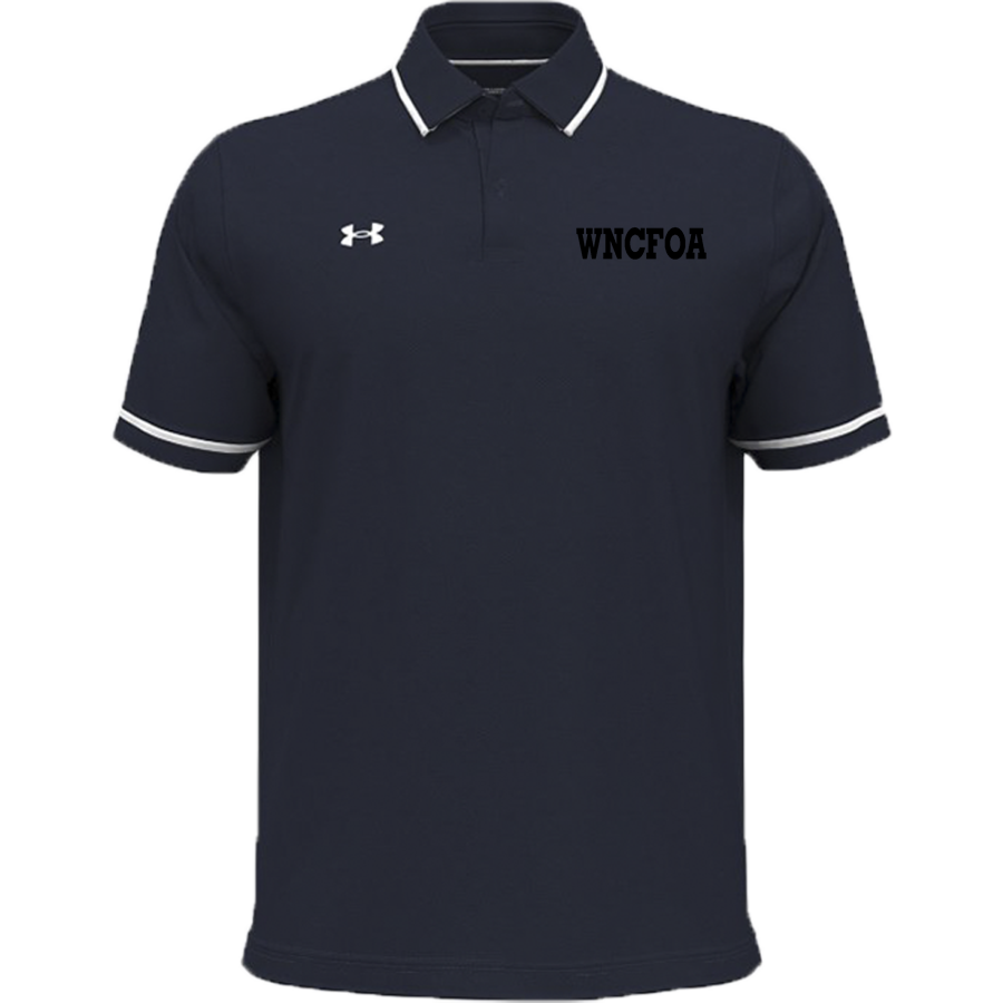 Western North Carolina Officials Association <span class="pdp-name-mascot">Western North Carolina Officials Accociation</span> UA Men's Team Tipped Polo