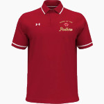 CANEY CREEK HIGH SCHOOL PANTHERS UA Men's Team Tipped Polo Front Thumbnail