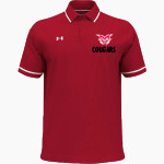 Mountain View Cougars <span class="pdp-name-mascot">Mountain View Cougars</span> UA Men's Team Tipped Polo Front Thumbnail