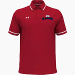 Moanalua Na Menehune UA Men's Team Tipped Polo Front Thumbnail