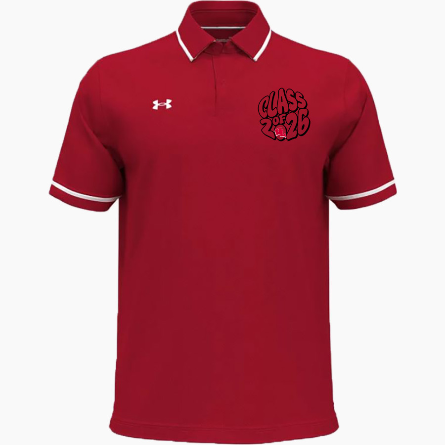 Valley Lutheran Flames <span class="pdp-name-mascot">Valley Lutheran High School Flames</span> UA Men's Team Tipped Polo