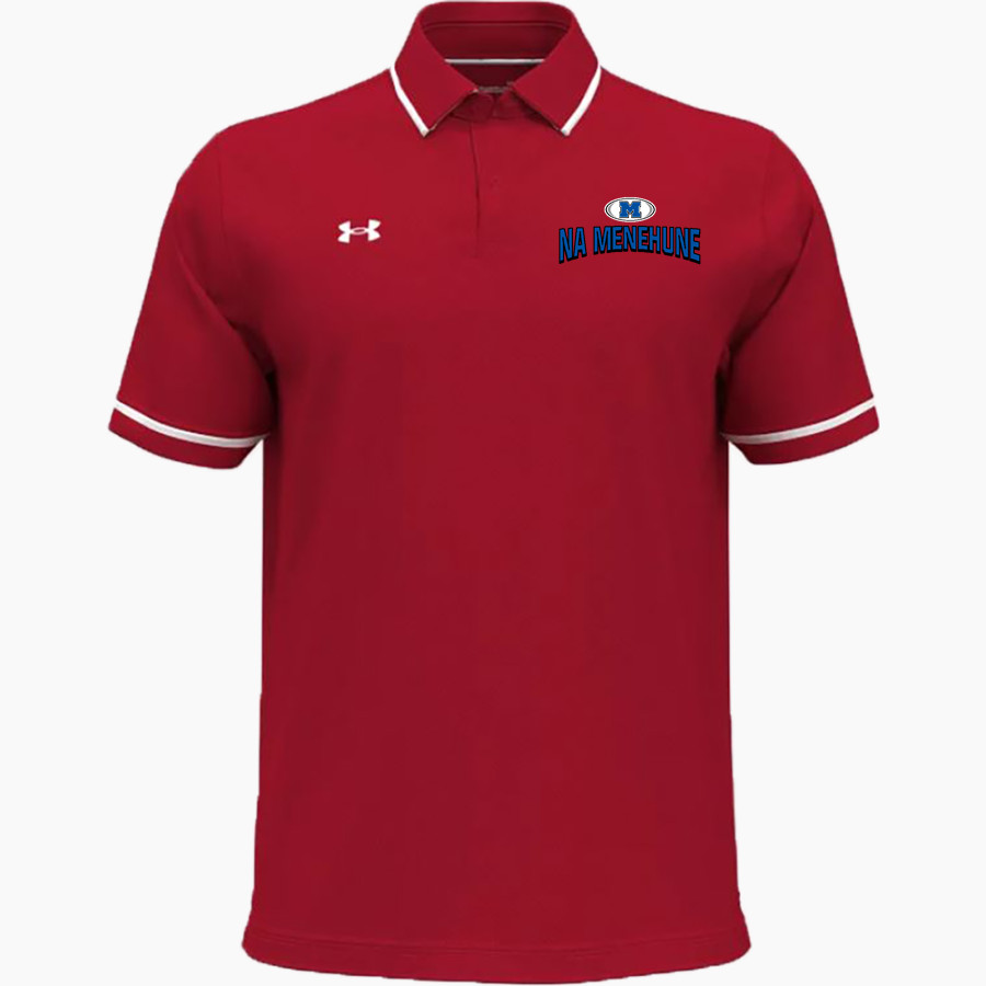 Moanalua Na Menehune UA Men's Team Tipped Polo