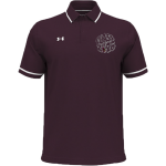 Nikolaevsk Warriors <span class="pdp-name-mascot">Nikolaevsk School Warriors</span> UA Men's Team Tipped Polo Front Thumbnail