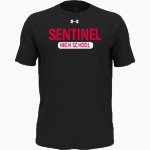 SENTINEL HIGH SCHOOL BULLDOGS <span class="pdp-name-mascot">SENTINEL BULLDOGS</span> UA Youth Team Tech Short Sleeve T-Shirt Front Thumbnail