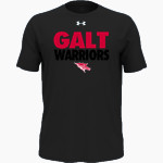 GALT UNION HIGH SCHOOL WARRIORS <span class="pdp-name-mascot">GALT WARRIORS</span> UA Youth Team Tech Short Sleeve T-Shirt Front Thumbnail