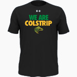 COLSTRIP HIGH SCHOOL COLTS <span class="pdp-name-mascot">COLSTRIP COLTS/FILLIES</span> UA Youth Team Tech Short Sleeve T-Shirt Front Thumbnail