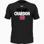 CHARDON HIGH SCHOOL HILLTOPPERS <span class="pdp-name-mascot">CHARDON HILLTOPPERS</span> UA Youth Team Tech Short Sleeve T-Shirt Front Thumbnail