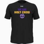 Holy Cross Crusaders UA Youth Team Tech Short Sleeve T-Shirt Front Thumbnail