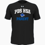 PBS HSA Wolves UA Youth Team Tech Short Sleeve T-Shirt Front Thumbnail