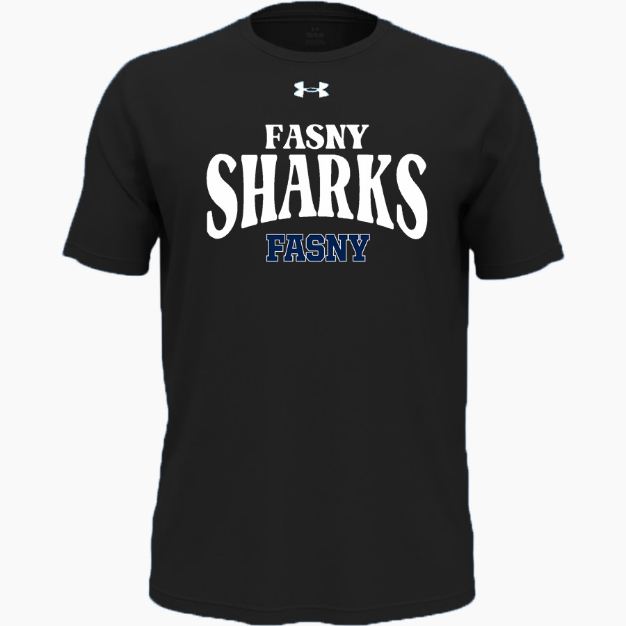 French-American School of New York - Online Store <span class="pdp-name-mascot">French-American School Sharks</span> UA Youth Team Tech Short Sleeve T-Shirt