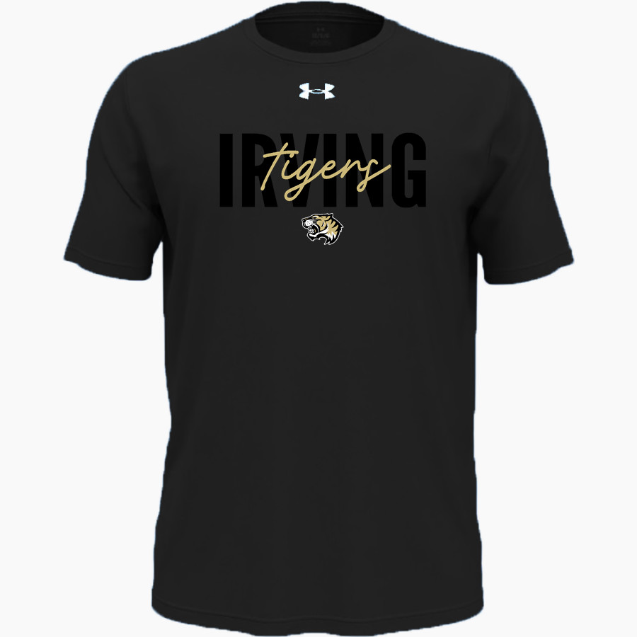 IRVING HIGH SCHOOL TIGERS <span class="pdp-name-mascot">IRVING TIGERS</span> UA Youth Team Tech Short Sleeve T-Shirt