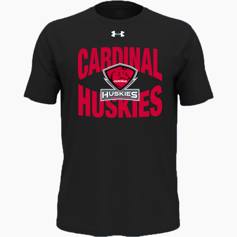 CARDINAL HIGH SCHOOL HUSKIES UA Youth Team Tech Short Sleeve T-Shirt