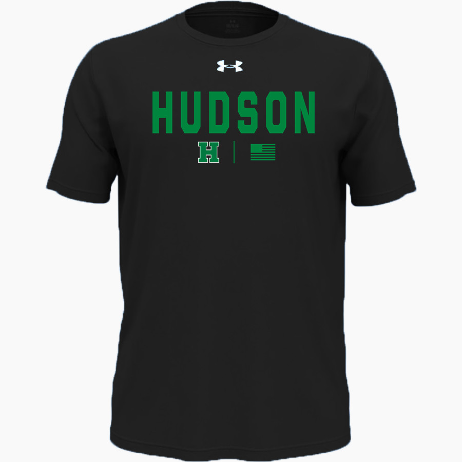 Hudson Hornets <span class="pdp-name-mascot">Hudson Hornets</span> UA Youth Team Tech Short Sleeve T-Shirt