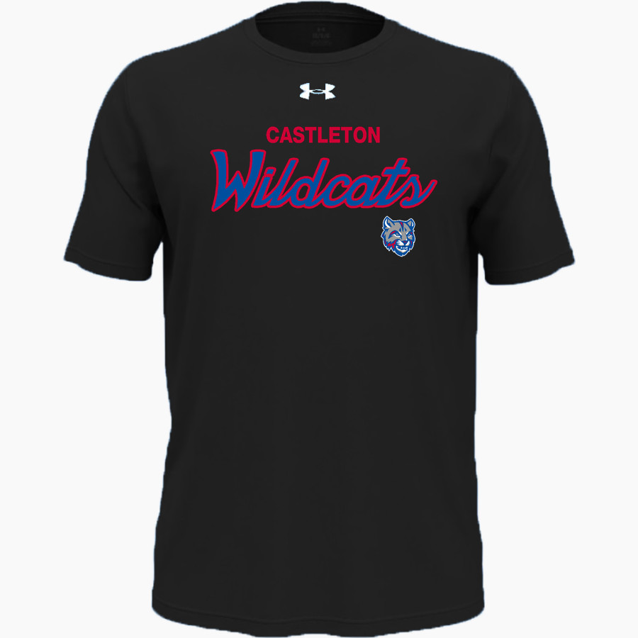 Castleton Wildcats <span class="pdp-name-mascot">Castleton Elementary Wildcats</span> UA Youth Team Tech Short Sleeve T-Shirt