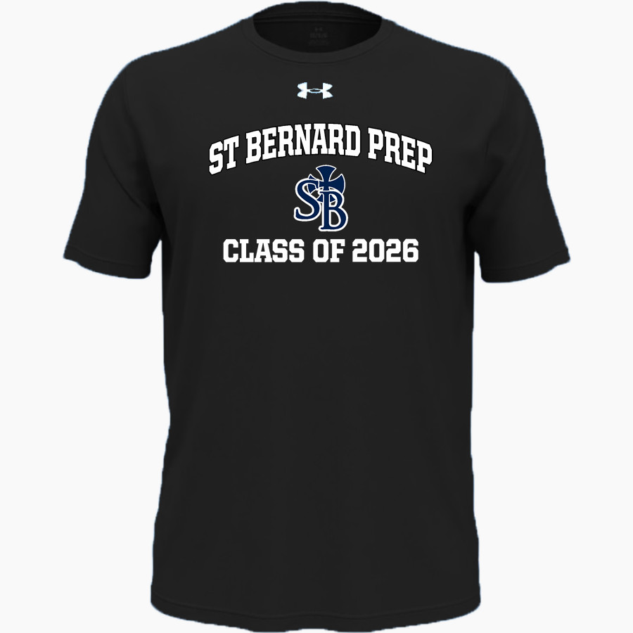 ST BERNARD PREP SAINTS <span class="pdp-name-mascot">ST BERNARD PREP SAINTS</span> UA Youth Team Tech Short Sleeve T-Shirt