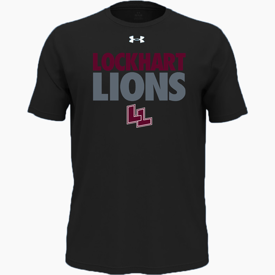 LOCKHART HIGH SCHOOL LIONS <span class="pdp-name-mascot">LOCKHART LIONS</span> UA Youth Team Tech Short Sleeve T-Shirt