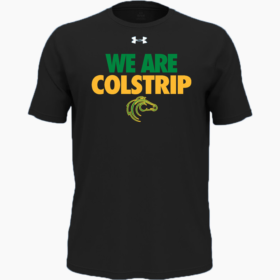 COLSTRIP HIGH SCHOOL COLTS <span class="pdp-name-mascot">COLSTRIP COLTS/FILLIES</span> UA Youth Team Tech Short Sleeve T-Shirt