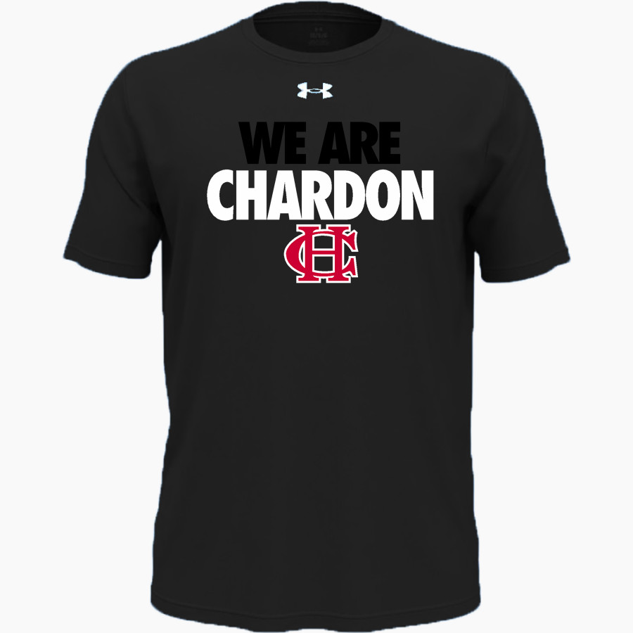 CHARDON HIGH SCHOOL HILLTOPPERS <span class="pdp-name-mascot">CHARDON HILLTOPPERS</span> UA Youth Team Tech Short Sleeve T-Shirt