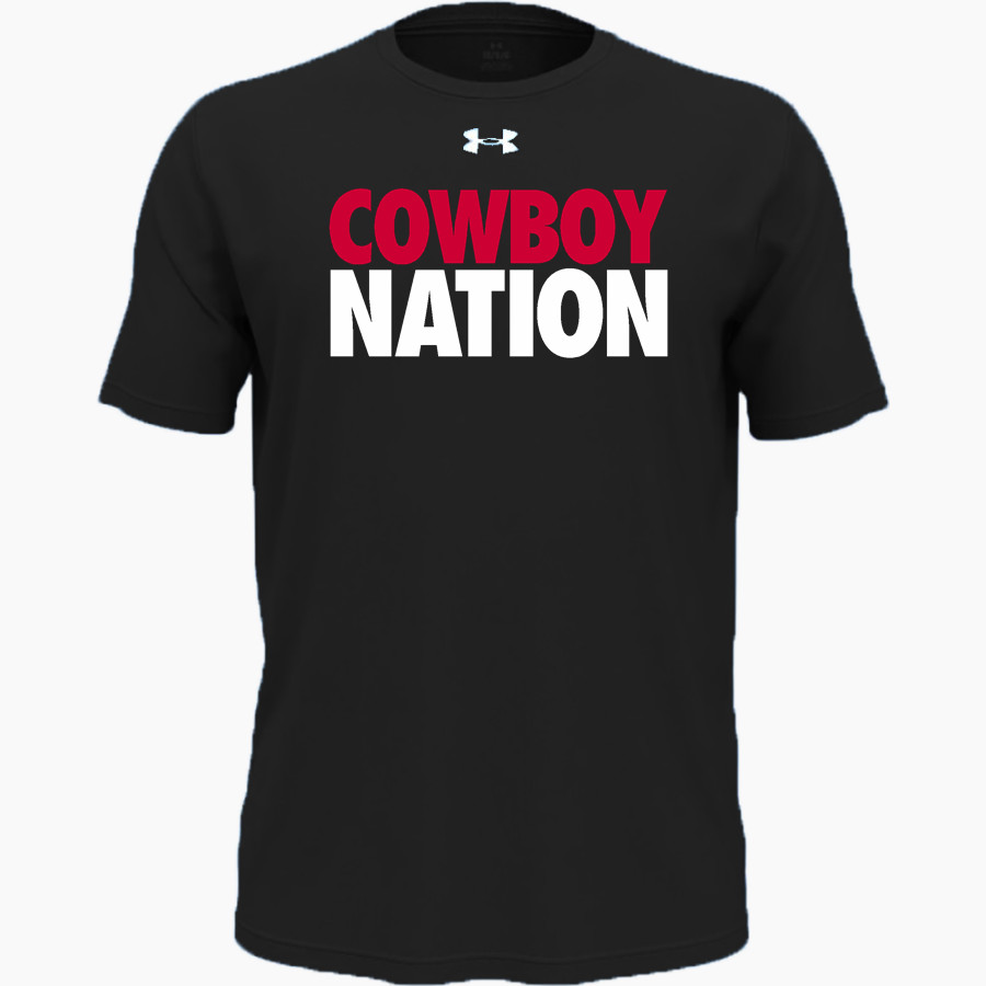 CLARION-GOLDFIELD-DOWS HIGH SCHOOL COWBOYS <span class="pdp-name-mascot">CLARION - GOLDFIELD COWBOYS</span> UA Youth Team Tech Short Sleeve T-Shirt
