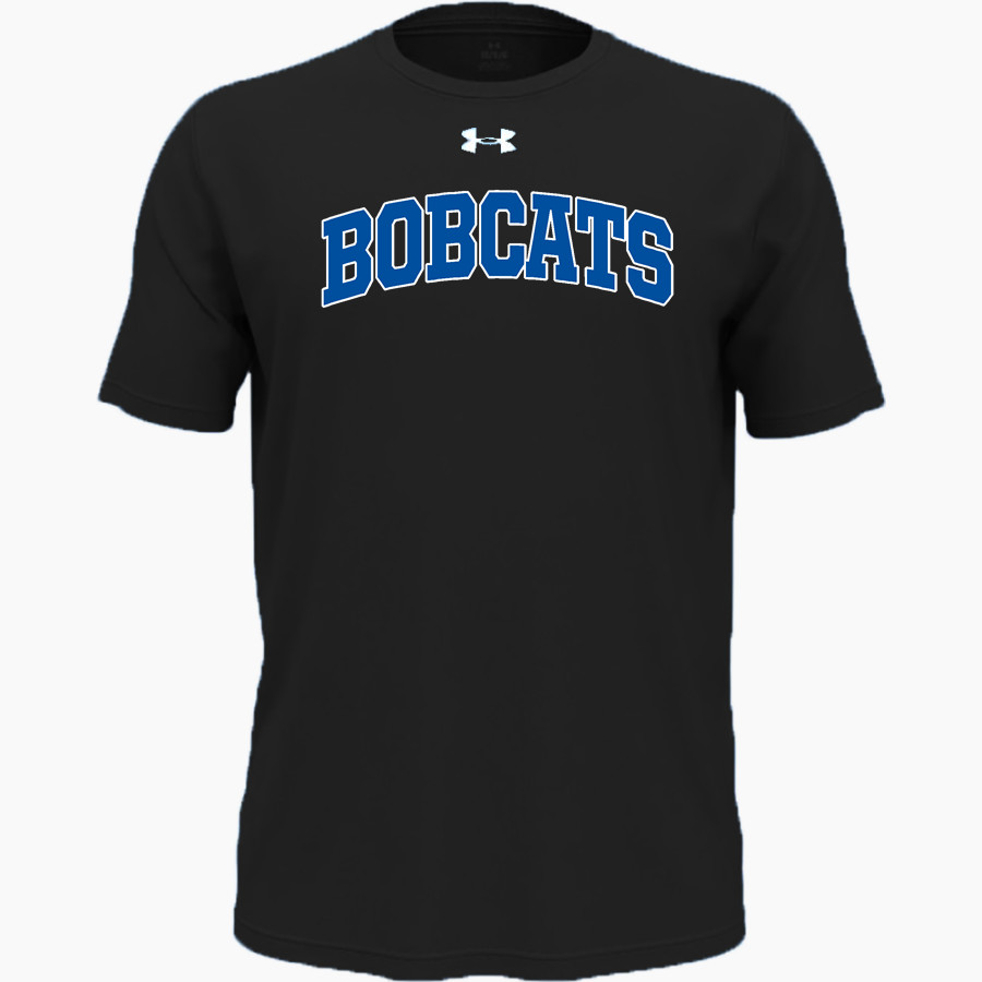 Blue Hill Bobcats <span class="pdp-name-mascot">Blue Hill Community School District Bobcats</span> UA Youth Team Tech Short Sleeve T-Shirt