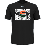 Plainfield East Bengals <span class="pdp-name-mascot">Plainfield East</span> UA Youth Team Tech Short Sleeve T-Shirt Front Thumbnail