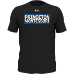 Princeton Montessori School <span class="pdp-name-mascot">Princeton Montessori Deer</span> UA Youth Team Tech Short Sleeve T-Shirt Front Thumbnail