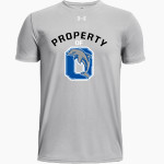 OCRACOKE SCHOOL DOLPHINS <span class="pdp-name-mascot">OCRACOKE DOLPHINS</span> UA Youth Team Tech Short Sleeve T-Shirt Front Thumbnail