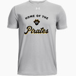 CRANDALL HIGH SCHOOL PIRATES <span class="pdp-name-mascot">CRANDALL PIRATES</span> UA Youth Team Tech Short Sleeve T-Shirt Front Thumbnail