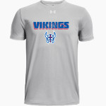 Wisconsin Lutheran Vikings UA Youth Team Tech Short Sleeve T-Shirt Front Thumbnail