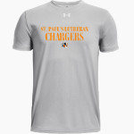 St. Paul's Lutheran Chargers UA Youth Team Tech Short Sleeve T-Shirt Front Thumbnail