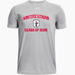 Manitowoc Lutheran Lancers <span class="pdp-name-mascot">Manitowoc Lutheran High School Lancers</span> UA Youth Team Tech Short Sleeve T-Shirt Front Thumbnail
