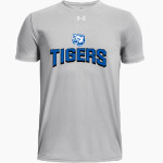 Crow Tigers <span class="pdp-name-mascot">Crow Middle School Tigers</span> UA Youth Team Tech Short Sleeve T-Shirt Front Thumbnail