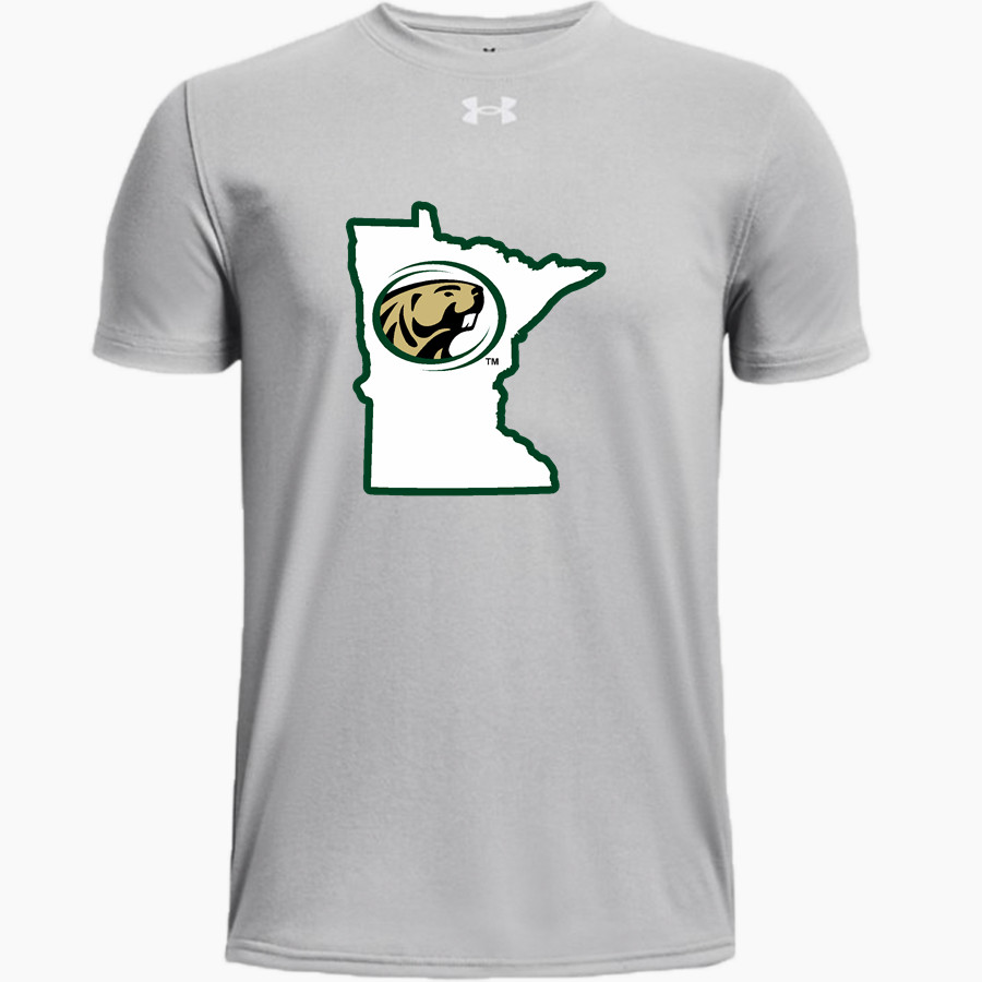 Bemidji State Athletics <span class="pdp-name-mascot">Bemidji State Beavers</span> UA Youth Team Tech Short Sleeve T-Shirt